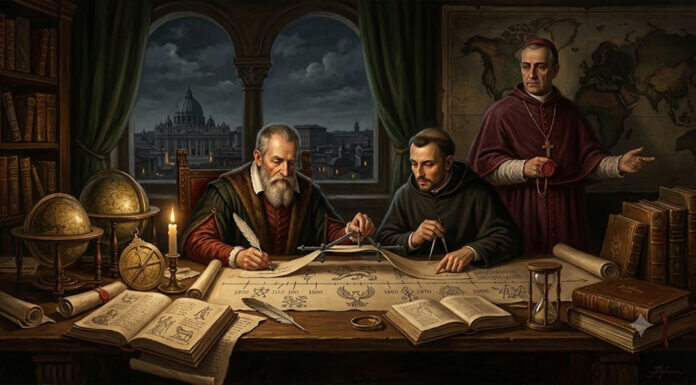 Os arquitetos do tempo: Como Scaliger e Petavius forjaram a história a mando do Vaticano.