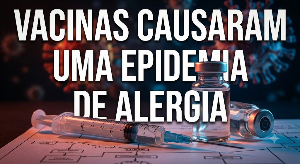 A verdade sombria sobre alergias induzidas por vacinas. 1