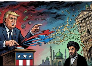 O tabuleiro oculto: Como a pressão de Trump sobre o Irã ataca o coração financeiro da City de Londres.
