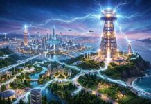 Como seria o mundo hoje, se Nikola Tesla tivesse conseguido implementar seu sistema mundial de energia livre sem fio?