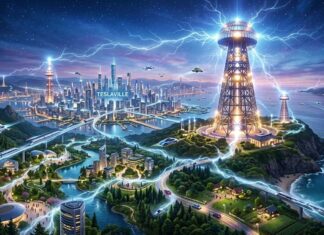 Como seria o mundo hoje, se Nikola Tesla tivesse conseguido implementar seu sistema mundial de energia livre sem fio?