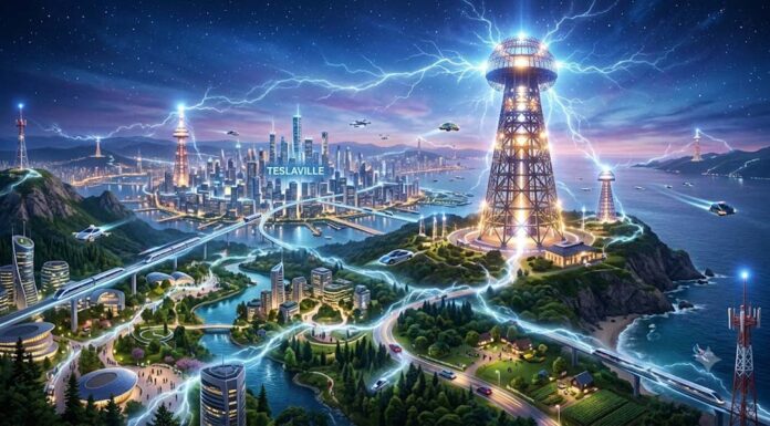 Como seria o mundo hoje, se Nikola Tesla tivesse conseguido implementar seu sistema mundial de energia livre sem fio?