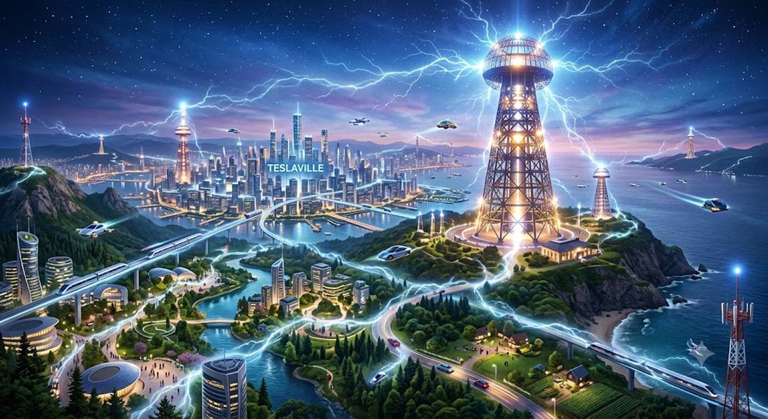 Como seria o mundo hoje, se Nikola Tesla tivesse conseguido implementar seu sistema mundial de energia livre sem fio? 7