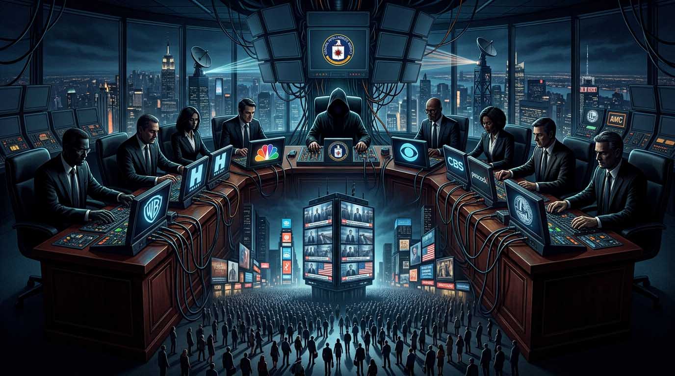 Como a mídia internacional da CIA manipula e controla você! 3