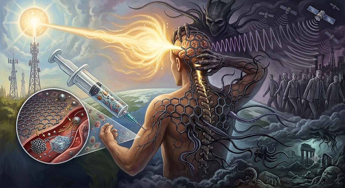 Marionetes biológicos: A infiltração astral e controle da consciência através das vacinas. 8