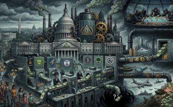 Como o Deep State transformou o governo americano numa lavanderia de dinheiro público.