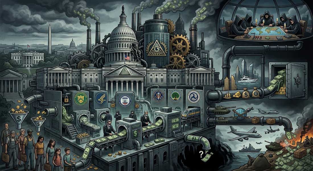 Como o Deep State transformou o governo americano numa máquina de lavagem de dinheiro. 2