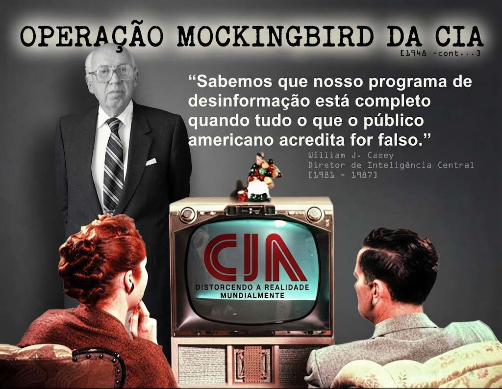 Como a mídia internacional da CIA manipula e controla você! 1