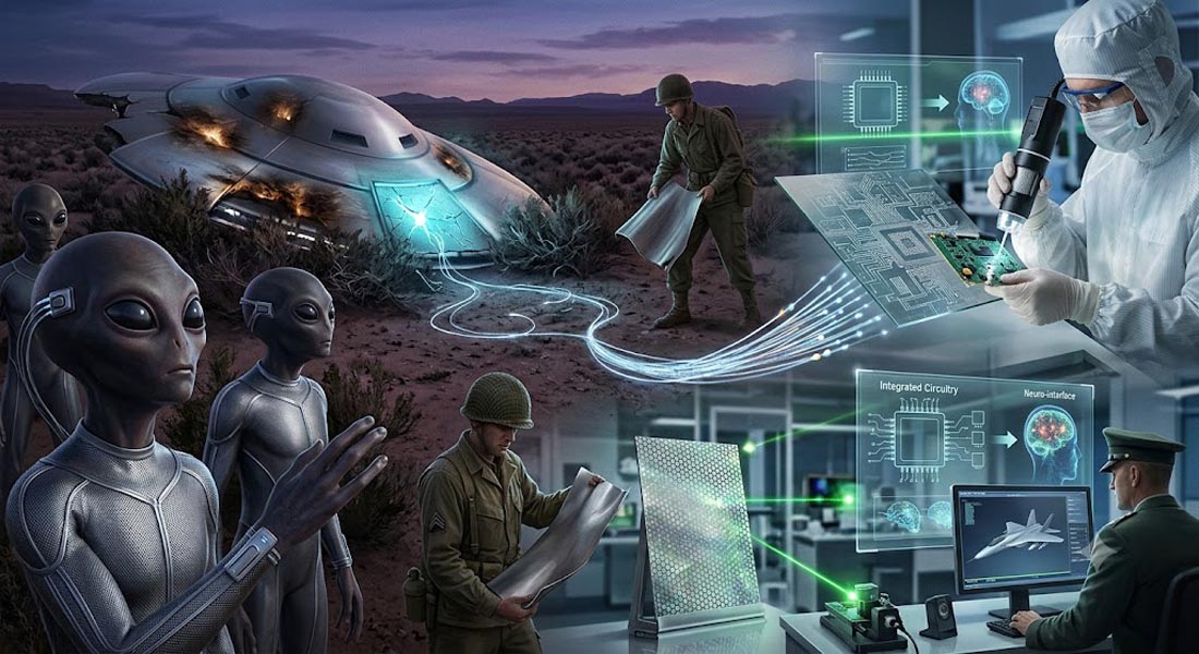 O general Philip J. Corso disse que os alienígenas de Roswell eram biorrobôs humanoides. 2