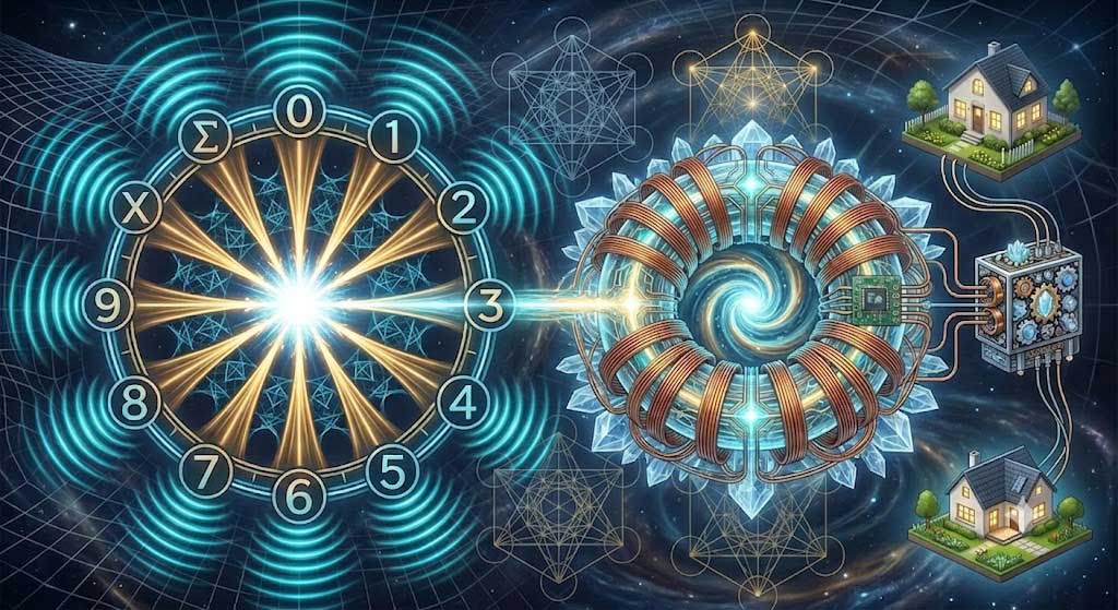 A geometria do éter: Como a matemática base 12 desbloqueia a energia livre e ilimitada. 3