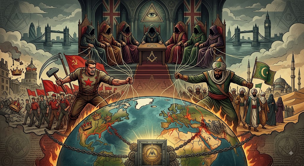 A Dialética do Caos: A instrumentalização do comunismo e do Islã político pelas elites britânicas.