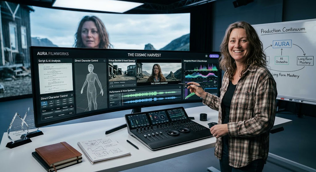 Do gerador de vídeos ao estúdio de cinema: a IA começa a simplificar a produção de filmes. 8