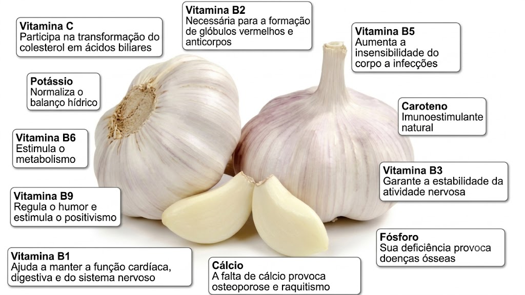 As propriedades únicas do alho para a saúde. 1