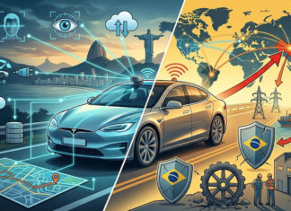 Ameaça à soberania e vigilância: Como os carros elétricos chineses expõem rotas estratégicas e dados nacionais.