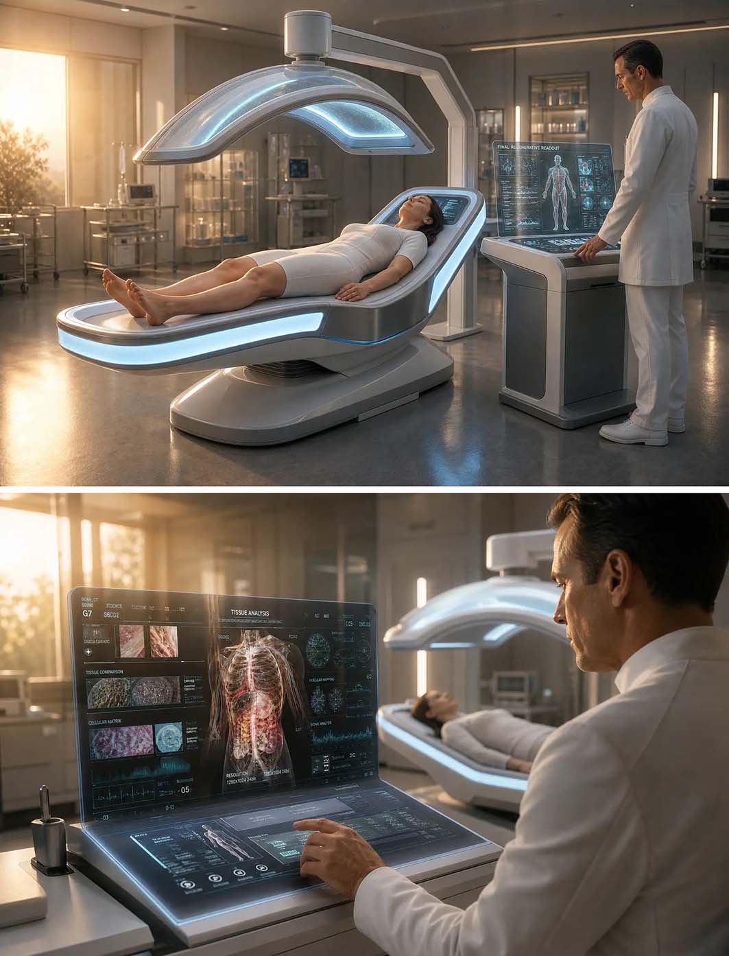 A avançada tecnologia médica da Med Bed para curar e regenerar o corpo. 1