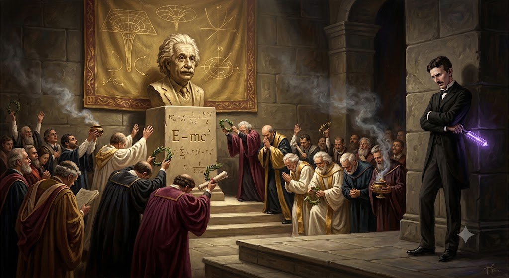 A religião do cientificismo: Como Einstein e o reducionismo limitaram o potencial humano. 1