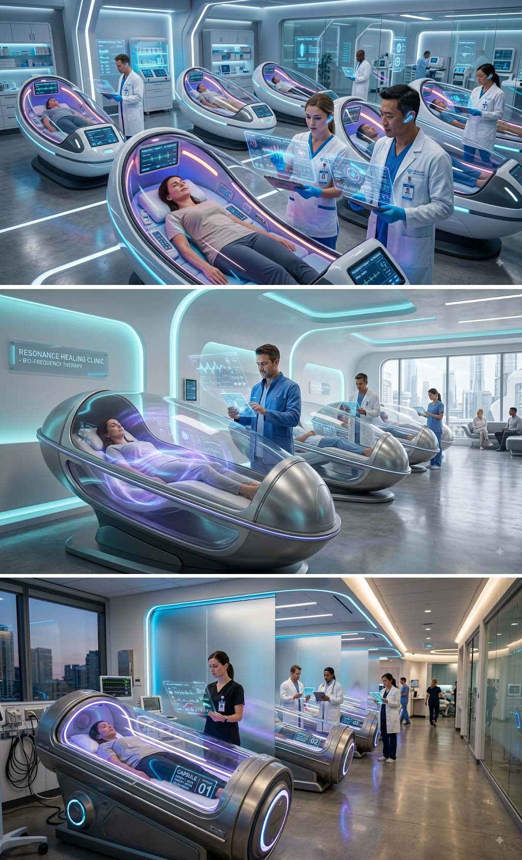 A avançada tecnologia médica da Med Bed para curar e regenerar o corpo. 2