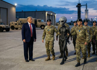 O governo Trump está se preparando para anunciar que alienígenas vivem entre nós?