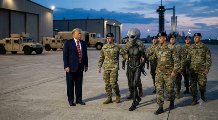 O governo Trump está se preparando para anunciar que alienígenas vivem entre nós?