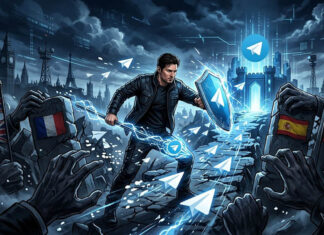 A luta de Pavel Durov do Telegram contra a censura governamental online.