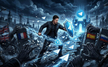 A luta de Pavel Durov do Telegram contra a censura governamental online.