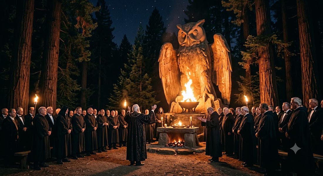 O mistério do satânico Bohemian Grove, um clube privado para políticos, bilionários, banqueiros e celebridades. 28