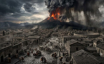 Pompeia não foi soterrada pela erupção do Vesúvio em 79 d.C., mas em 1631.