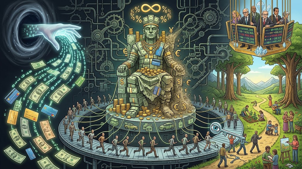 A grande farsa: como a religião do dinheiro "criado do nada" controla a humanidade. 1