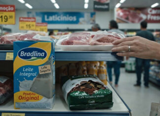 Alimentos falsos estão sendo vendidos nos supermercados brasileiros.