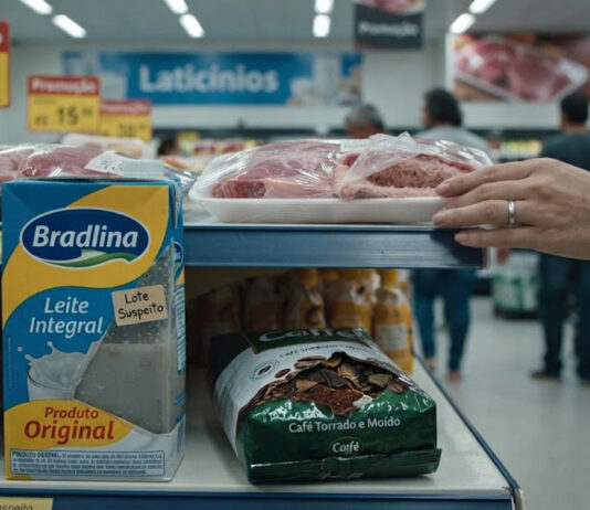 Alimentos falsos estão sendo vendidos nos supermercados brasileiros.
