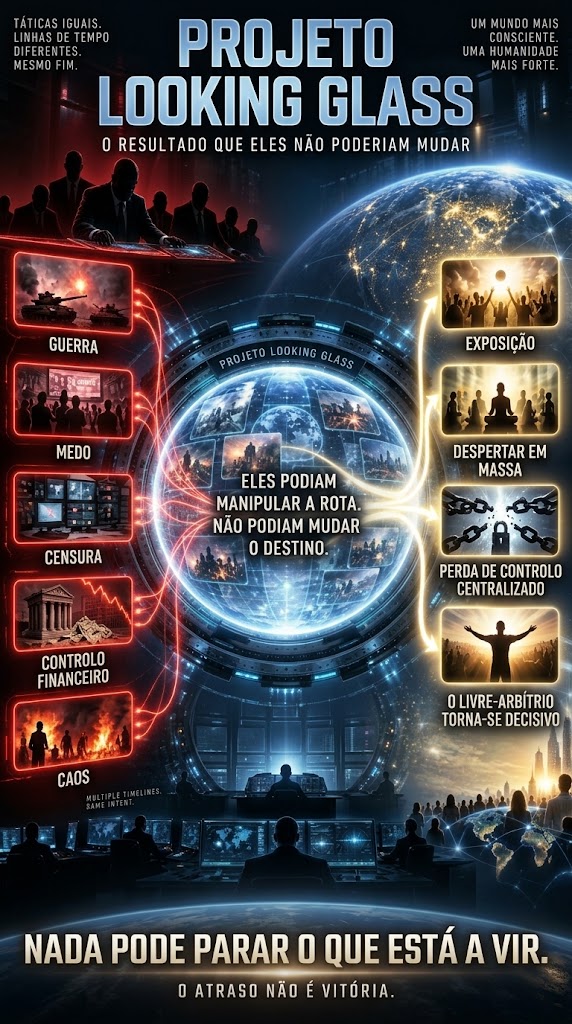 Looking Glass: A tecnologia que previu a queda da Cabala globalista.