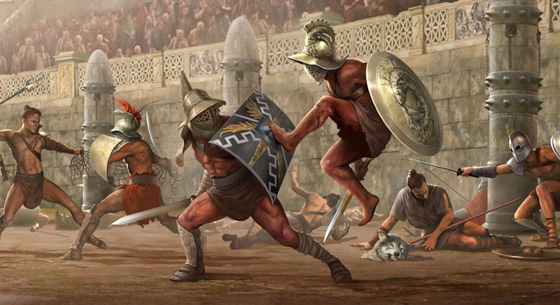 Em que época os combates de gladiadores realmente aconteciam? 2