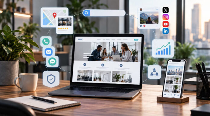 Sua presença digital vai além das redes sociais.