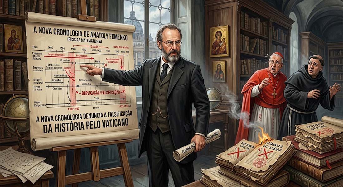 A "Nova Cronologia" de Anatoly Fomenko denuncia a falsificação da história pelo Vaticano. 2